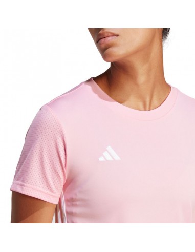 Adidas Tabela 23 Γυναικείο Αθλητικό T-shirt Fast Drying Ροζ IA9152