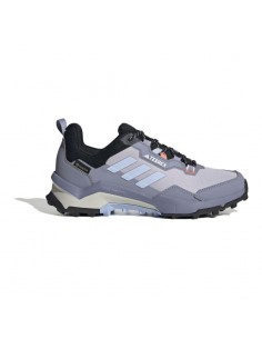 Adidas Terrex Ax4 HQ1052 Γυναικεία Ορειβατικά Παπούτσια Αδιάβροχα με Μεμβράνη Gore-Tex Silver Violet / Blue Dawn / Solar Gold