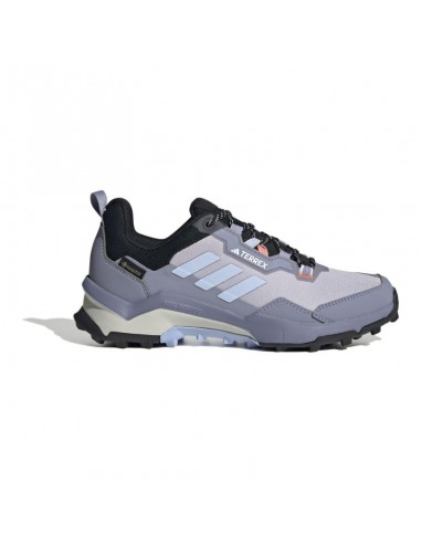Adidas Terrex Ax4 HQ1052 Γυναικεία Ορειβατικά Παπούτσια Αδιάβροχα με Μεμβράνη Gore-Tex Silver Violet / Blue Dawn / Solar Gold