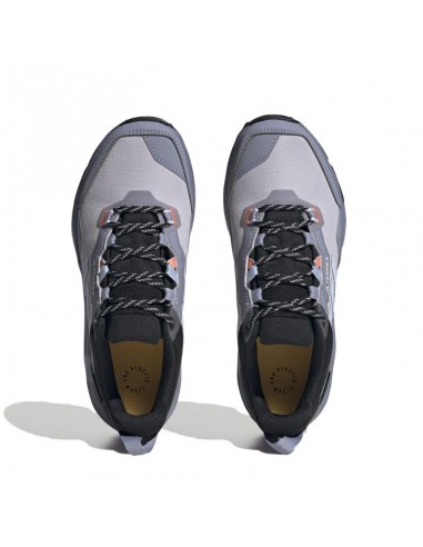 Adidas Terrex Ax4 HQ1052 Γυναικεία Ορειβατικά Παπούτσια Αδιάβροχα με Μεμβράνη Gore-Tex Silver Violet / Blue Dawn / Solar Gold