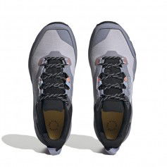 Adidas Terrex Ax4 HQ1052 Γυναικεία Ορειβατικά Παπούτσια Αδιάβροχα με Μεμβράνη Gore-Tex Silver Violet / Blue Dawn / Solar Gold