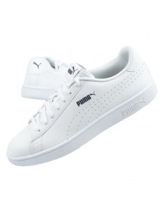 Puma Smash V2 L Perf Γυναικεία Sneakers Λευκά 365213-02