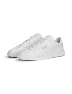 Puma Club 5v5 Ανδρικά Sneakers Λευκά 389406-01