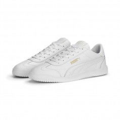 Puma Club 5v5 Ανδρικά Sneakers Λευκά 389406-01
