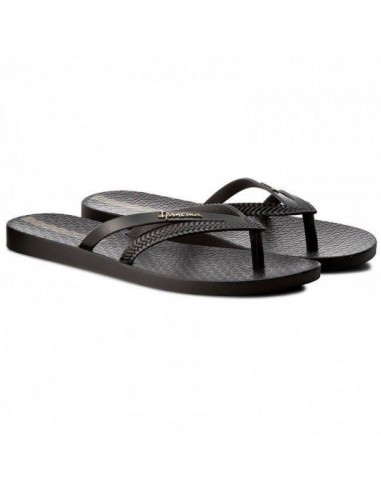 Ipanema Bossa Fem Σαγιονάρες σε Μαύρο Χρώμα 82067-20766 780-21320/BLACK
