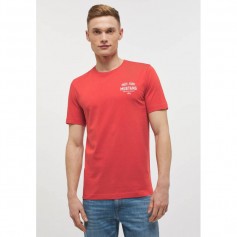 Mustang Ανδρικό T-shirt Κοντομάνικο Κόκκινο 1012499-7121