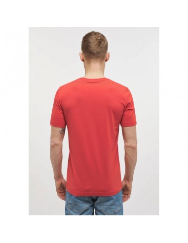 Mustang Ανδρικό T-shirt Κοντομάνικο Κόκκινο 1012499-7121