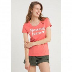 Mustang Γυναικείο T-shirt Ροζ 1009391-8204