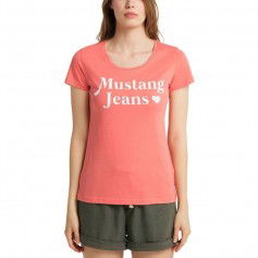 Mustang Γυναικείο T-shirt Ροζ 1009391-8204