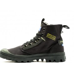 Palladium Pampa Μποτάκια Μαύρα 77220-005-M