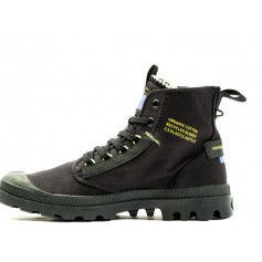 Palladium Pampa Μποτάκια Μαύρα 77220-005-M