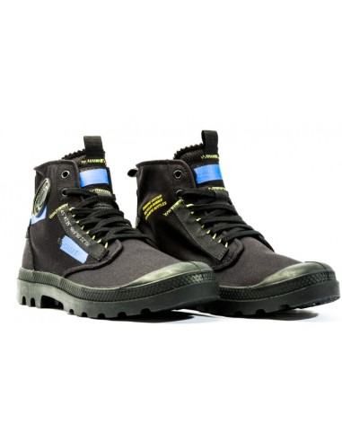 Palladium Pampa Μποτάκια Μαύρα 77220-005-M