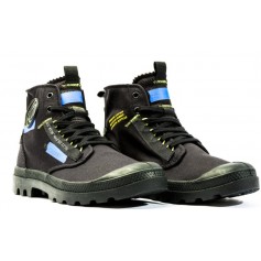 Palladium Pampa Μποτάκια Μαύρα 77220-005-M