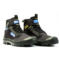 Palladium Pampa Μποτάκια Μαύρα 77220-005-M