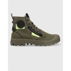 Palladium Pampa Μποτάκια Πράσινα 77220-309-M