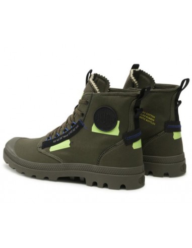 Palladium Pampa Μποτάκια Πράσινα 77220-309-M