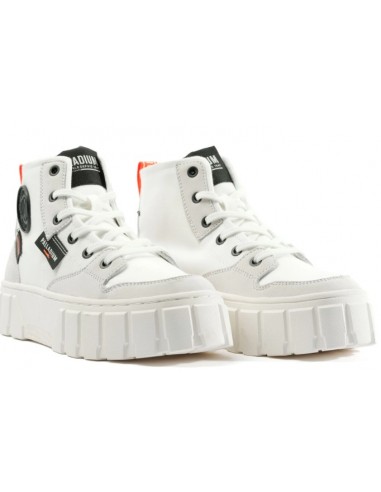 Palladium Pallatower Μποτάκια Λευκά 77220-904-M