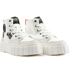 Palladium Pallatower Μποτάκια Λευκά 77220-904-M