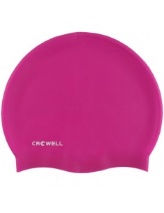 Crowell Σκουφάκι Κολύμβησης Ενηλίκων από Σιλικόνη Ροζ