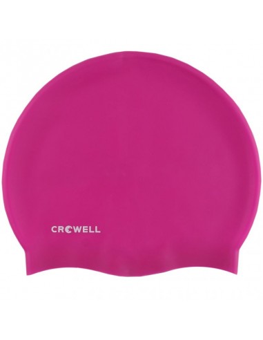 Crowell Σκουφάκι Κολύμβησης Ενηλίκων από Σιλικόνη Ροζ