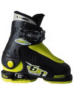 Roces Idea Up Παιδικές Μπότες Σκι Black/LIme 450490-018 2