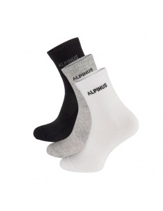 Alpinus Alpamayo FL43773 Trekking Κάλτσες Μαύρες 3 Ζεύγη