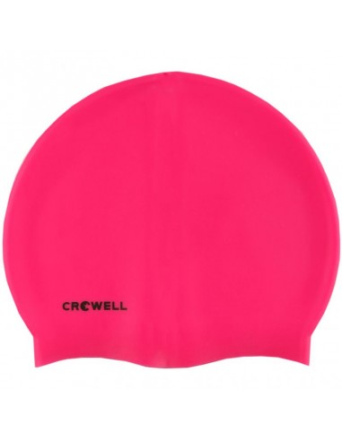 Crowell Σκουφάκι Κολύμβησης Ενηλίκων από Σιλικόνη Ροζ