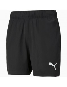 Puma Essentials 5 Inch Αθλητική Ανδρική Βερμούδα Μαύρη 586728-01