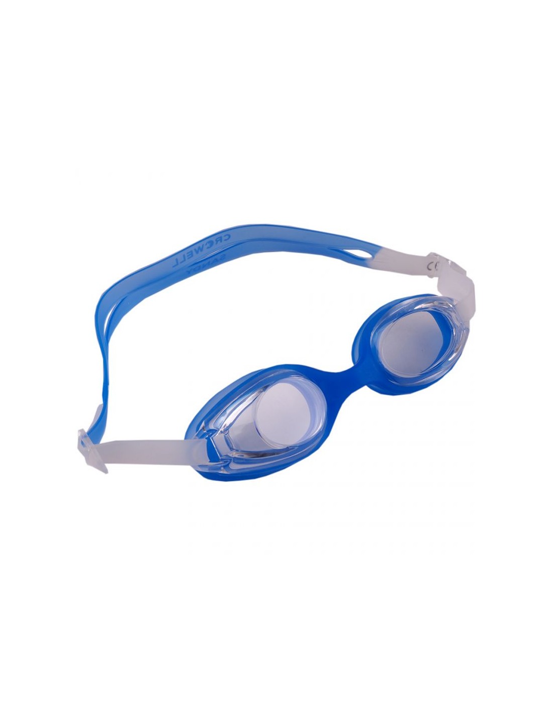 Crowell Sandy Γυαλιά Κολύμβησης Παιδικά με Αντιθαμβωτικούς Φακούς Μαύρα