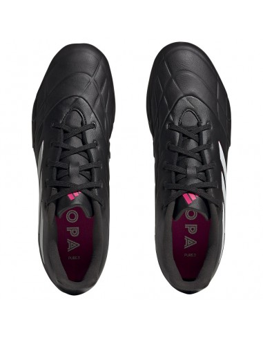 Adidas Copa Pure.3 FG HQ8942 Χαμηλά Ποδοσφαιρικά Παπούτσια με Τάπες Core Black / Zero Metalic / Team Shock Pink 2