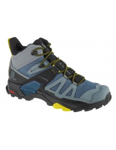 Salomon X Ultra 4 Mid GTX L41624600 Ανδρικά Ορειβατικά Μποτάκια Αδιάβροχα με Μεμβράνη Gore-Tex Μπλε