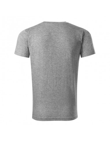 Malfini Ανδρικό Διαφημιστικό T-shirt Κοντομάνικο σε Γκρι Χρώμα MLI-11112