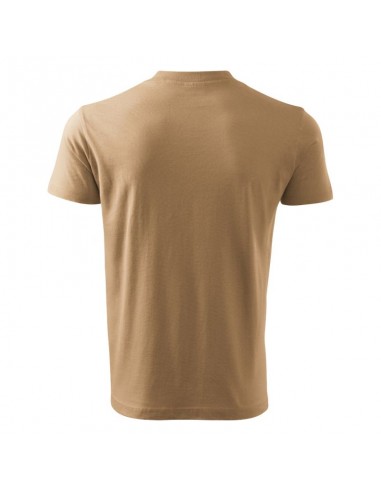 Malfini Ανδρικό Διαφημιστικό T-shirt Κοντομάνικο σε Μπεζ Χρώμα MLI-10208