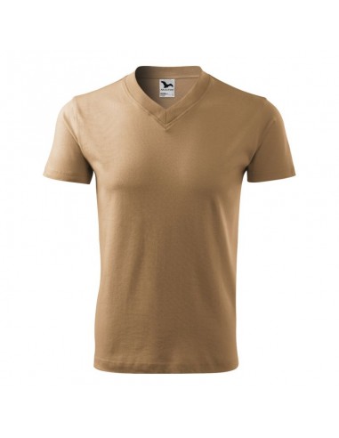 Malfini Ανδρικό Διαφημιστικό T-shirt Κοντομάνικο σε Μπεζ Χρώμα MLI-10208