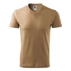 Tshirt Malfini Vneck M MLI10208 sand