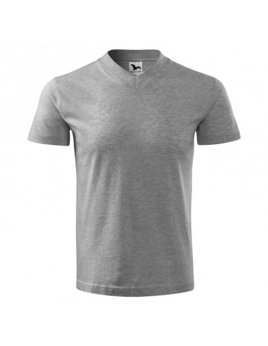 Malfini Ανδρικό Διαφημιστικό T-shirt Κοντομάνικο σε Γκρι Χρώμα MLI-14212