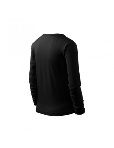 Malfini Παιδική Χειμερινή Μπλούζα Μακρυμάνικη Μαύρη MLI-12101