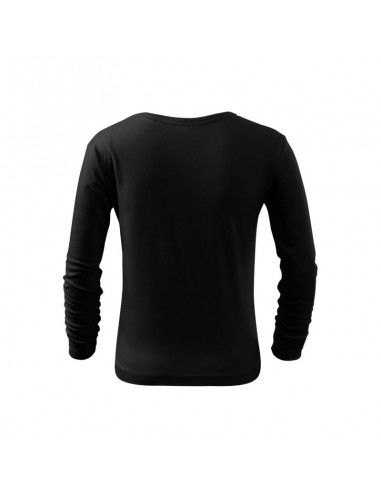 Malfini Παιδική Χειμερινή Μπλούζα Μακρυμάνικη Μαύρη MLI-12101