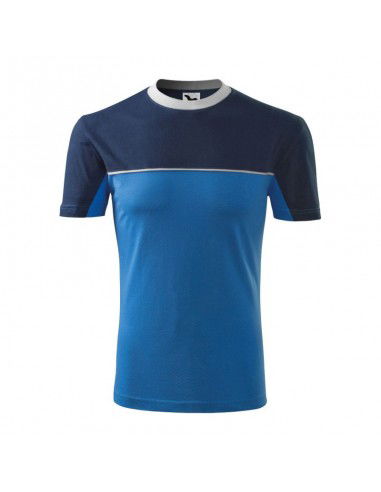 Malfini Ανδρικό Αθλητικό T-shirt Κοντομάνικο Μπλε MLI-10914