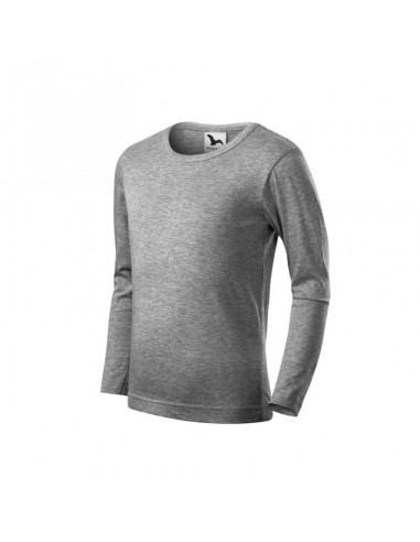 Malfini Παιδική Χειμερινή Μπλούζα Μακρυμάνικη Γκρι MLI-12112