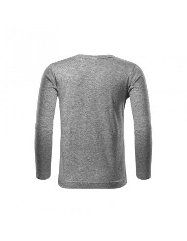 Tshirt Malfini FitT LS Jr MLI12112 dark gray melange