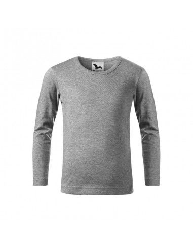 Malfini Παιδική Χειμερινή Μπλούζα Μακρυμάνικη Γκρι MLI-12112