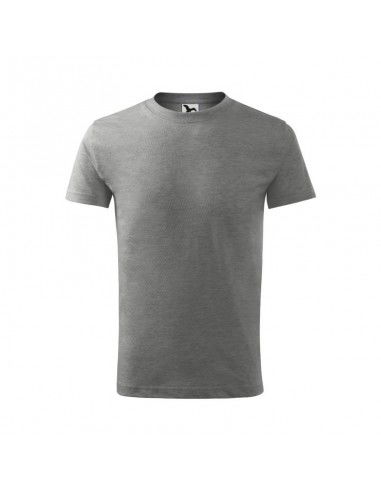 Tshirt Malfini Basic Jr MLI13812 dark gray melange