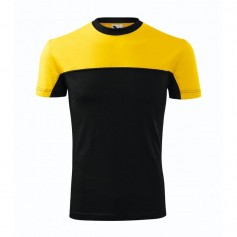 Malfini Ανδρικό Διαφημιστικό T-shirt Κοντομάνικο σε Κίτρινο Χρώμα MLI-10904