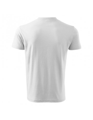 Malfini Ανδρικό Διαφημιστικό T-shirt Κοντομάνικο σε Λευκό Χρώμα MLI-10200