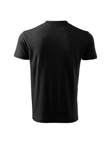 Malfini Ανδρικό Διαφημιστικό T-shirt Κοντομάνικο σε Μαύρο Χρώμα MLI-10201