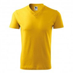 Malfini Tshirt Vneck M MLI10204 yellow