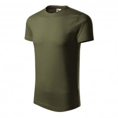 Malfini Ανδρικό Διαφημιστικό T-shirt Κοντομάνικο σε Καφέ Χρώμα MLI-17169