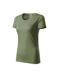 Malfini Ανδρικό Διαφημιστικό T-shirt Κοντομάνικο σε Πράσινο Χρώμα MLI-17409