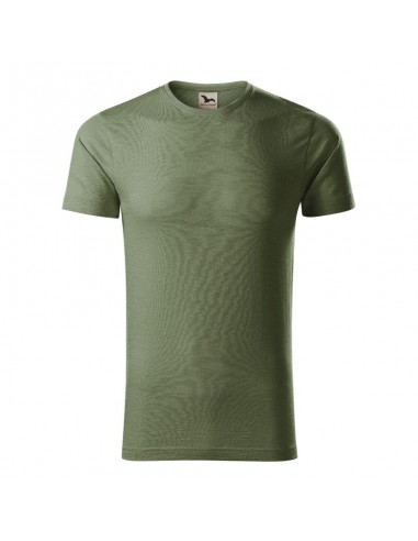 Malfini Ανδρικό Διαφημιστικό T-shirt Κοντομάνικο σε Πράσινο Χρώμα MLI-17309